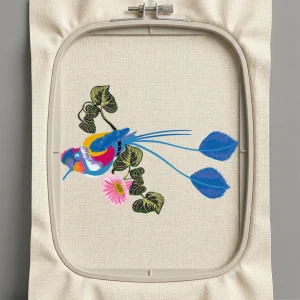 Дизайн машинной вышивки. Птицы (Размер 277x198мм). Форматы: DST PES JEF VP3 EXP XXX . Стежков: 36419