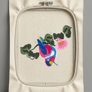 Дизайн машинной вышивки. Птицы (Размер 247x199мм). Форматы: DST PES JEF VP3 EXP XXX . Стежков: 38953