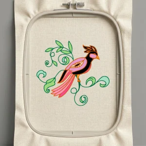 Дизайн машинной вышивки. Птицы (Размер 120x108мм). Форматы: DST PES JEF VP3 EXP XXX . Стежков: 21100