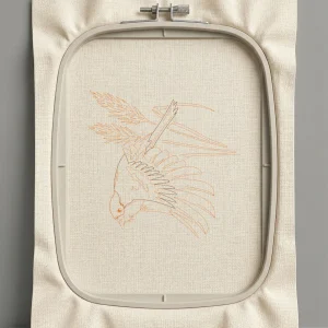 Дизайн машинной вышивки. Птицы (Размер 204x199мм). Форматы: DST PES JEF VP3 EXP XXX . Стежков: 8632