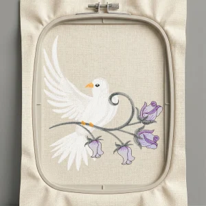 Дизайн машинной вышивки. Птицы (Размер 110x125мм). Форматы: DST PES JEF VP3 EXP XXX . Стежков: 12385