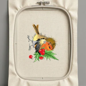 Дизайн машинной вышивки. Птицы (Размер 148x180мм). Форматы: DST PES JEF VP3 EXP XXX . Стежков: 37279