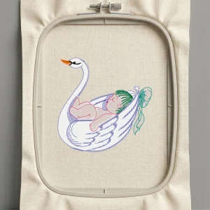 Дизайн машинной вышивки. Птицы (Размер 120x120мм). Форматы: DST PES JEF VP3 EXP XXX . Стежков: 16461