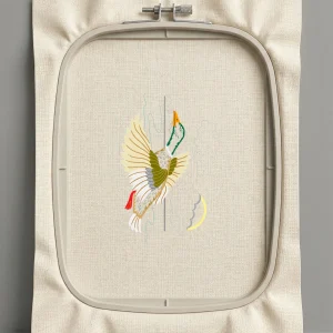 Дизайн машинной вышивки. Птицы (Размер 181x256мм). Форматы: DST PES JEF VP3 EXP XXX . Стежков: 31934