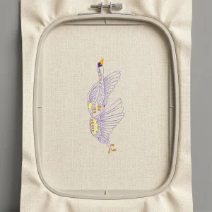 Дизайн машинной вышивки. Птицы (Размер 69x178мм). Форматы: DST PES JEF VP3 EXP XXX . Стежков: 3789