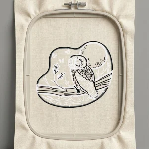 Дизайн машинной вышивки. Птицы (Размер 259x227мм). Форматы: DST PES JEF VP3 EXP XXX . Стежков: 57015