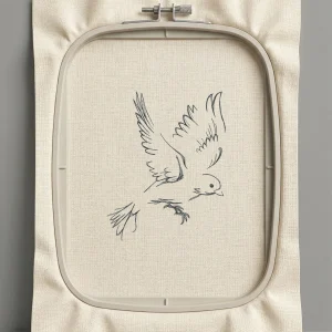 Дизайн машинной вышивки. Птицы (Размер 123x155мм). Форматы: DST PES JEF VP3 EXP XXX . Стежков: 8103