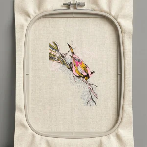 Дизайн машинной вышивки. Птицы (Размер 127x169мм). Форматы: DST PES JEF VP3 EXP XXX . Стежков: 29990