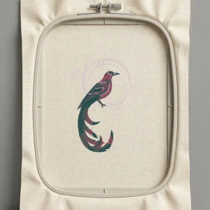 Дизайн машинной вышивки. Птицы (Размер 90x126мм). Форматы: DST PES JEF VP3 EXP XXX . Стежков: 13299