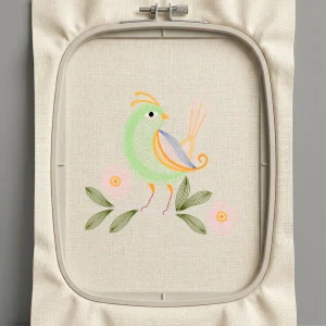 Дизайн машинной вышивки. Птицы (Размер 97x92мм). Форматы: DST PES JEF VP3 EXP XXX . Стежков: 4353