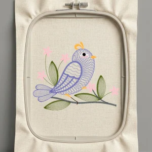 Дизайн машинной вышивки. Птицы (Размер 98x78мм). Форматы: DST PES JEF VP3 EXP XXX . Стежков: 4547