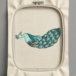 Дизайн машинной вышивки. Птицы (Размер 298x139мм). Форматы: DST PES JEF VP3 EXP XXX . Стежков: 63673