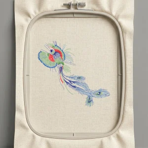 Дизайн машинной вышивки. Птицы (Размер 251x230мм). Форматы: DST PES JEF VP3 EXP XXX . Стежков: 11472