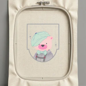 Дизайн машинной вышивки. Животные (Размер 139x166мм). Форматы: DST PES JEF VP3 EXP XXX . Стежков: 18907