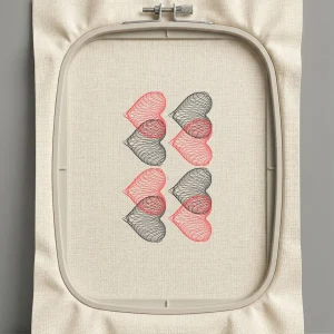 Дизайн машинной вышивки. Любовь (Размер 98x164мм). Форматы: DST PES JEF VP3 EXP XXX . Стежков: 8375