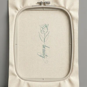 Дизайн машинной вышивки. Роза (Размер 62x198мм). Форматы: DST PES JEF VP3 EXP XXX . Стежков: 4032