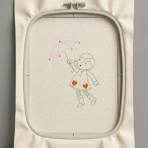 Дизайн машинной вышивки. Любовь (Размер 104x139мм). Форматы: DST PES JEF VP3 EXP XXX . Стежков: 3190