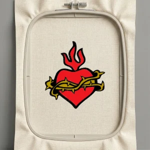 Дизайн машинной вышивки. Любовь (Размер 97x110мм). Форматы: DST PES JEF VP3 EXP XXX . Стежков: 14260