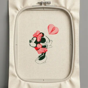 Дизайн машинной вышивки. Любовь (Размер 70x95мм). Форматы: DST PES JEF VP3 EXP XXX . Стежков: 7269