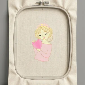 Дизайн машинной вышивки. Любовь (Размер 77x139мм). Форматы: DST PES JEF VP3 EXP XXX . Стежков: 9629