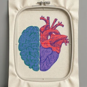 Дизайн машинной вышивки. Любовь (Размер 130x142мм). Форматы: DST PES JEF VP3 EXP XXX . Стежков: 32408