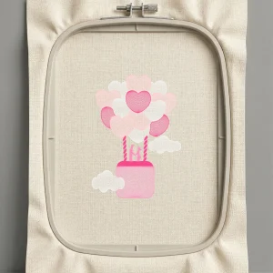 Дизайн машинной вышивки. Любовь (Размер 109x150мм). Форматы: DST PES JEF VP3 EXP XXX . Стежков: 12460