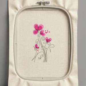 Дизайн машинной вышивки. Любовь (Размер 102x174мм). Форматы: DST PES JEF VP3 EXP XXX . Стежков: 10252