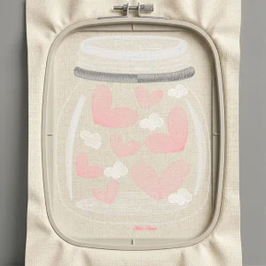 Дизайн машинной вышивки. Любовь (Размер 128x161мм). Форматы: DST PES JEF VP3 EXP XXX . Стежков: 16812