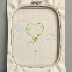 Дизайн машинной вышивки. Любовь (Размер 85x66мм). Форматы: DST PES JEF VP3 EXP XXX . Стежков: 1331