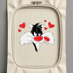 Дизайн машинной вышивки. Любовь (Размер 99x90мм). Форматы: DST PES JEF VP3 EXP XXX . Стежков: 9772