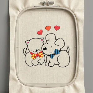 Дизайн машинной вышивки. Любовь (Размер 121x108мм). Форматы: DST PES JEF VP3 EXP XXX . Стежков: 5739