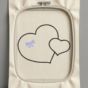 Дизайн машинной вышивки. Любовь (Размер 110x82мм). Форматы: DST PES JEF VP3 EXP XXX . Стежков: 2022