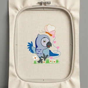 Дизайн машинной вышивки. Птицы (Размер 115x136мм). Форматы: DST PES JEF VP3 EXP XXX . Стежков: 17807