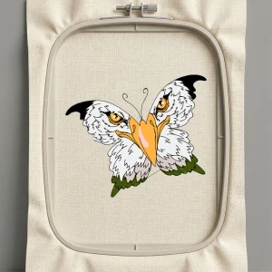 Дизайн машинной вышивки. Птицы (Размер 113x98мм). Форматы: DST PES JEF VP3 EXP XXX . Стежков: 25347