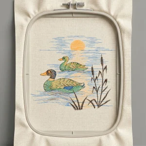 Дизайн машинной вышивки. Птицы (Размер 119x105мм). Форматы: DST PES JEF VP3 EXP XXX . Стежков: 8882