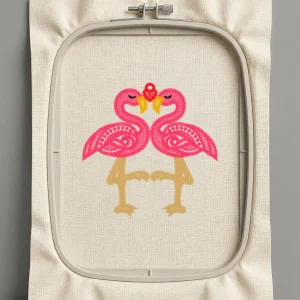 Дизайн машинной вышивки. Птицы (Размер 98x98мм). Форматы: DST PES JEF VP3 EXP XXX . Стежков: 13211