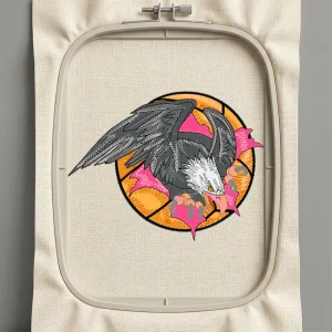 Дизайн машинной вышивки. Птицы (Размер 126x96мм). Форматы: DST PES JEF VP3 EXP XXX . Стежков: 30749