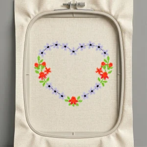 Дизайн машинной вышивки. Любовь (Размер 78x66мм). Форматы: DST PES JEF VP3 EXP XXX . Стежков: 2537