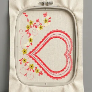 Дизайн машинной вышивки. Любовь (Размер 127x160мм). Форматы: DST PES JEF VP3 EXP XXX . Стежков: 10366