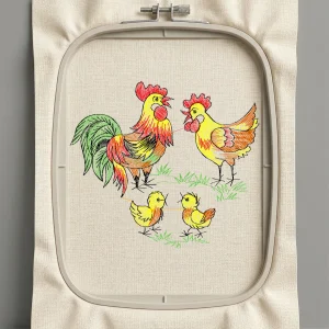 Дизайн машинной вышивки. Птицы (Размер 89x78мм). Форматы: DST PES JEF VP3 EXP XXX . Стежков: 5423