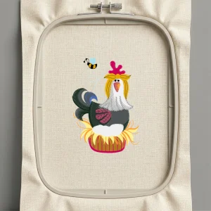 Дизайн машинной вышивки. Птицы (Размер 68x98мм). Форматы: DST PES JEF VP3 EXP XXX . Стежков: 13708