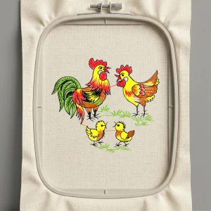 Дизайн машинной вышивки. Птицы (Размер 89x78мм). Форматы: DST PES JEF VP3 EXP XXX . Стежков: 5435