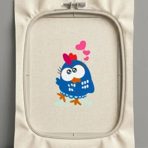 Дизайн машинной вышивки. Птицы (Размер 122x198мм). Форматы: DST PES JEF VP3 EXP XXX . Стежков: 29889