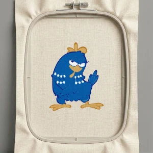 Дизайн машинной вышивки. Птицы (Размер 78x98мм). Форматы: DST PES JEF VP3 EXP XXX . Стежков: 16411