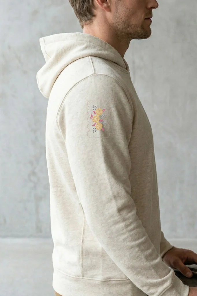 Дизайн машинной вышивки. Роза (Размер 107x175мм). Форматы: DST PES JEF VP3 EXP XXX . Стежков: 10773 — изображение 3