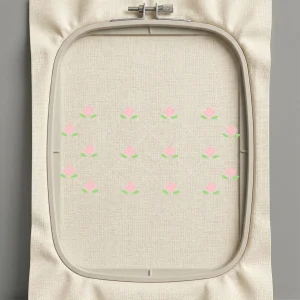 Дизайн машинной вышивки. Роза (Размер 298x147мм). Форматы: DST PES JEF VP3 EXP XXX . Стежков: 11108