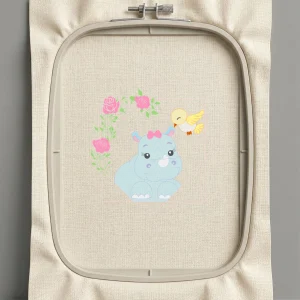 Дизайн машинной вышивки. Роза (Размер 160x159мм). Форматы: DST PES JEF VP3 EXP XXX . Стежков: 13846