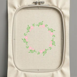 Дизайн машинной вышивки. Роза (Размер 156x160мм). Форматы: DST PES JEF VP3 EXP XXX . Стежков: 21275