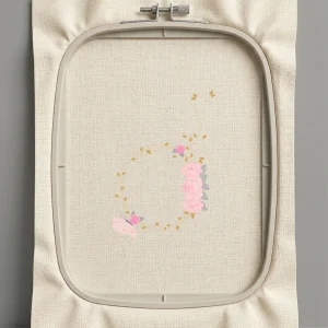 Дизайн машинной вышивки. Роза (Размер 159x226мм). Форматы: DST PES JEF VP3 EXP XXX . Стежков: 14694