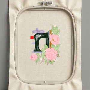 Дизайн машинной вышивки. Роза (Размер 120x159мм). Форматы: DST PES JEF VP3 EXP XXX . Стежков: 35183